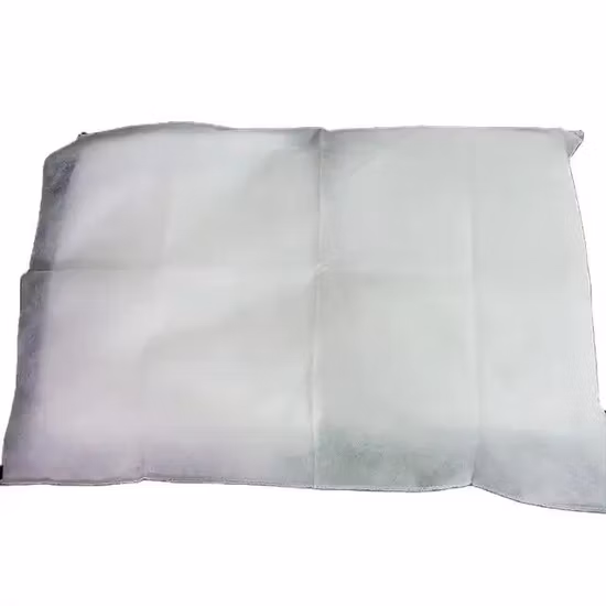 Funda de almohada desechable de color azul Funda de almohada desechable para clínica Funda de almohada de hospital desechable