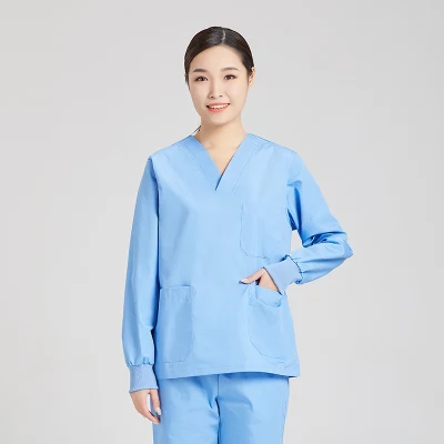 Conjunto de exfoliación para mujer, uniforme médico, enfermera, Tops de hospital, pantalones, trajes, ropa de trabajo